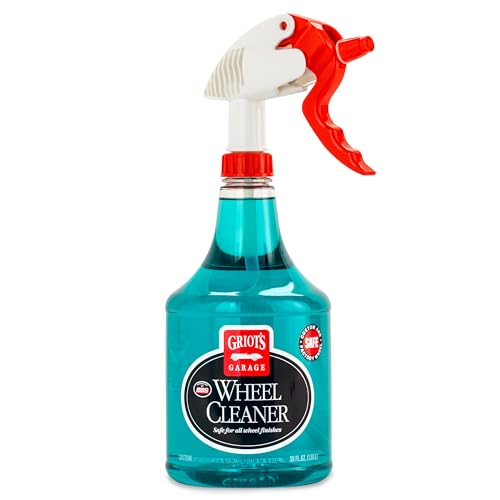 Griot's Garage Wheel Cleaner for All Finishes, Car Tire Rim Cleaning, Brake Dust and Grime Remover, PH Balanced, 11106, 35oz - size: 35 Fl Oz (Pack of 1)