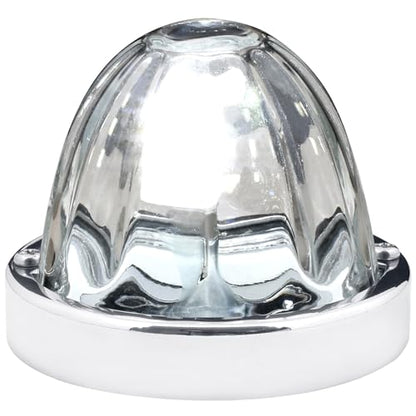 GG Grand General 92433 Stainless Steel Clear Watermelon Glass Lens Kit for #1156, Bulb not Included - color: Clear, style: 1156 Bulb Base