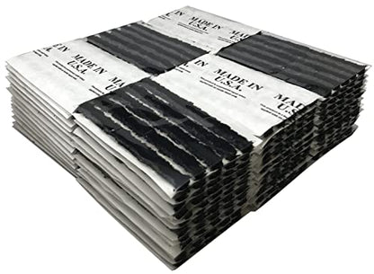 360 Insert Black 4" Tire Repair Strings - Self Vulcanizing Tire Plug String Inserts - Made in USA - color: Black, size: 360 Pack