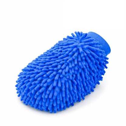 Microfiber Car Wash Mitt – Chenille Ultra Soft Scratch-Free Cleaning Glove for Car, Truck & Auto Detailing – Lint Free, Reusable (1 Pack)