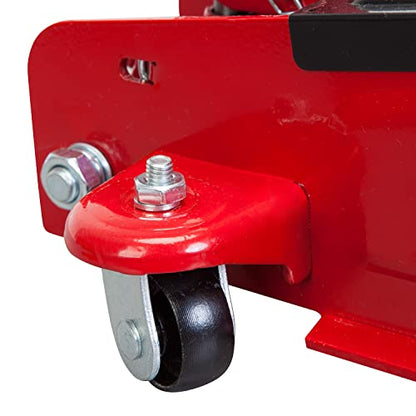 Big RED 2.5 Ton (5000 lb) Torin Low Profile Hydraulic Trolley Jack, Red, AT825051R - color: Red, size: 2.5 Ton (5,000 lb)