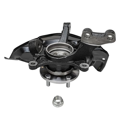 Detroit Axle - Front Steering Knuckles Struts for 06-07 Toyota Highlander, 04-06 Lexus RX330, 07-09 RX350, 06-08 RX400h, Steering Knuckles & Wheel Hub Bearings Struts with Coil Springs Replacement - size: 4QU47815/ Big strut kit