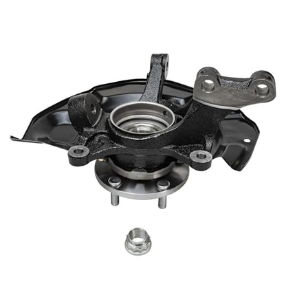 Detroit Axle - Front Steering Knuckles Struts for 06-07 Toyota Highlander, 04-06 Lexus RX330, 07-09 RX350, 06-08 RX400h, Steering Knuckles & Wheel Hub Bearings Struts with Coil Springs Replacement - size: 4QU47815/ Big strut kit