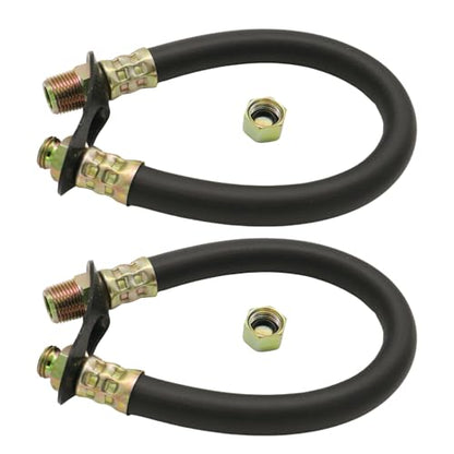 Engine Drain Port Oil Changing Hose 3/8" NPT, 14" Length Replaces STAN1438 Compatible with Tecumseh, Kohler Engines 3/8" Drain Port (Black 2pcs) - color: Black 2pcs