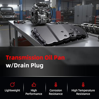 Oil Pan w/Drain Plug, Transmission Oil Pan for Nissan Juke 11-14 | for Rogue/Rogue Select 2008-2015, for X-Trail (Mexico) 2008-2014, l4 1.6L 2.5L, 265-846, 265846, 313901XF01 - size: for Juke 11-14/Rogue 08-15 1.6L 2.5L