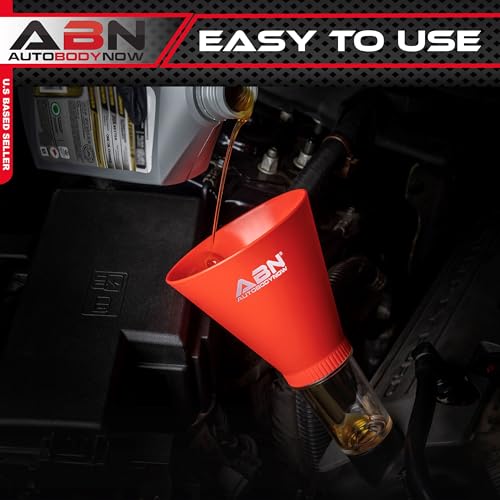 ABN Automotive Engine Oil Funnel - Compatible with Ford and Mazda for No Spill Oil Change - size: Mazda