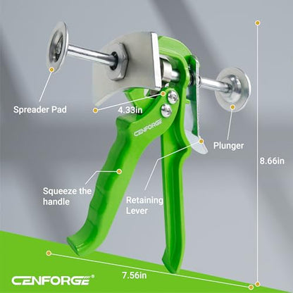 Speedy Brake Pad Spreader Tool - Heavy Duty Disc Brake Caliper Compressor & Piston Separator - Quick Quad & Dual Piston Compression for Cars & Light Trucks - Ergonomic Steel Construction