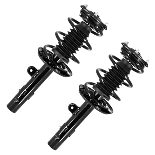 Detroit Axle - 1.5L Front Struts Sway Bars for 2018-2022 Honda Accord 2 Struts with Coil Spring 2 Stabilizer Sway Bar End Links 2019 2020 2021 Replacement Suspension Kit - size: 4QS55153/Sway Kit