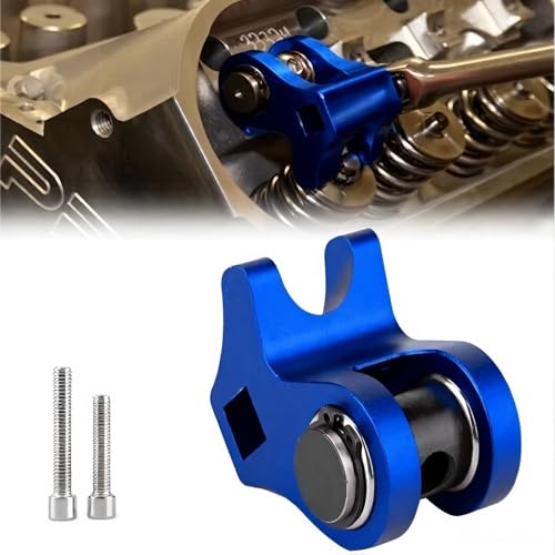 Ls Valve Spring Installation Tool Aluminum Valve Spring Compressor Tool for LS2 LS1 Style Valve Spring Installation (Blue) - color: Blue