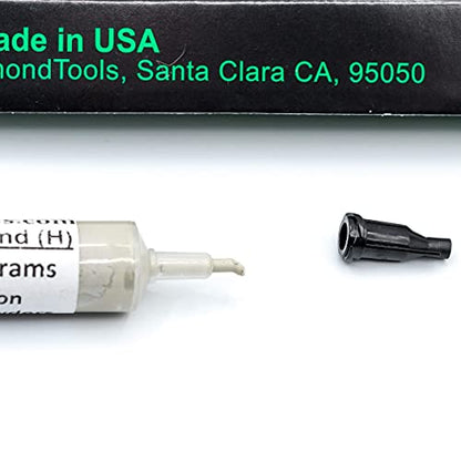 TechDiamondTools Diamond Polishing Compound Polishing Paste USA Made 3,000 Grit 3-6 Microns for Marble Glass Metal Rock Jewelry Resin Silver Chrome Gemstone with High Concentration of Diamond Powder - size: 3,000 grit / 3 - 6 microns