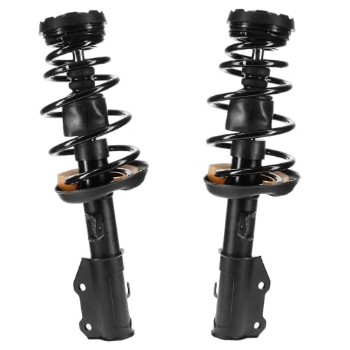 Detroit Axle - 2 Front Struts for 2013 2014 2015 Chevrolet Malibu 2016 Malibu Limited, Complete Struts with Coil Spring Assembly Replacement Suspension Quick Install Ready Strut Shock - size: SR4390_SR4391/Pair