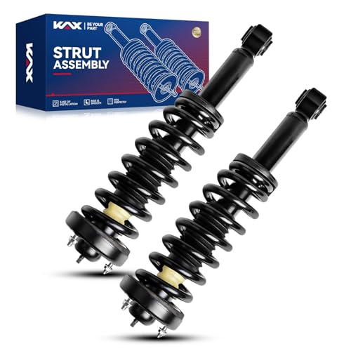 KAX Front Struts Fit for F150 2009 2010 2011 2012 2013 3.5L 3.7L 5.0L V6 V8 4WD, Front Shock Absorber Quick Complete Strut Assembly with Coil Spring Set of 2, Replace 171141 | 2011-2013 Ford F-150 3.7L/5.0L/3.5T 4WD, 2009 Ford F-150 4.6L/5.4L 4WD, 2010 Fo