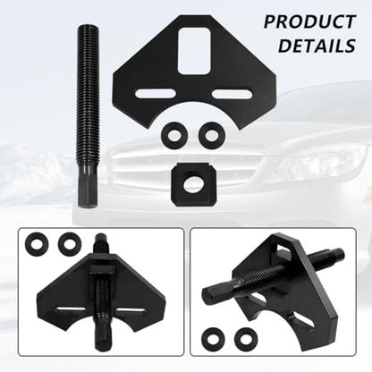 Car Hub Remover Tool, OEM#40100 Wheel Bearing Frozen Hubs Puller Tool Kit, Auto Brake Disc Remover Accessories for Most 5 6 8 Lug Hub Assemblies, Universal for SUV RV Truck