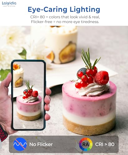 6-Pack 8.66 Inch LED Flush Mount Ceiling Light，2160LM Super Bright，5CCT Selectable (2700K-6500K)Non-Dimmable，Easy DIY Install，Hardwired Light Fixture for Bedroom Kitchen Hallway Closet, Black - color: Black, size: 9 Inch