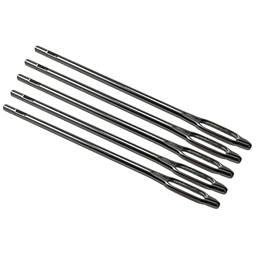 Pack of 5 - Pro Heavy Duty Replacement Split Eye Needles for T-Handle Tire Plug Tool Kits for Tire Repair Tools - color: Heavy Duty Split Eye Needles, size: 5 Pack