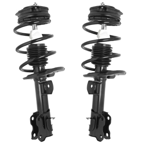 Detroit Axle - Front Struts for 2013 Nissan Sentra 1.8L, Struts with Coil Spring Complete Struts Assembly Replacement - size: SR4209_SR4210/Pair