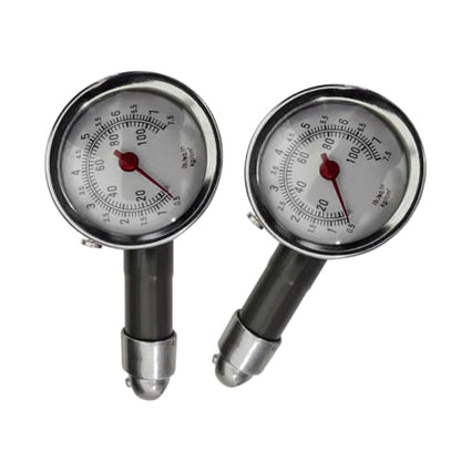 JOYCOURT Tire Pressure Gauge for Cars (0-100 Psi), Digital Mechanical Tire Air Pressure Tester, 2PCS
