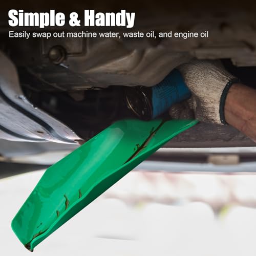 Flexible Moldable 3rd Gen Oil Funnel, Spill-Free Oil Change Tool, Funnels for Car, Motorcycle, Truck, Lawnmower & Snowplow, Draining Tools