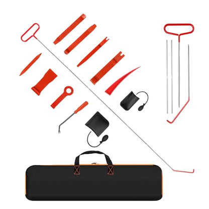 22 PCS Portable Repair Tools Sets,66 inch Stainless Steel Car Tool Kit
