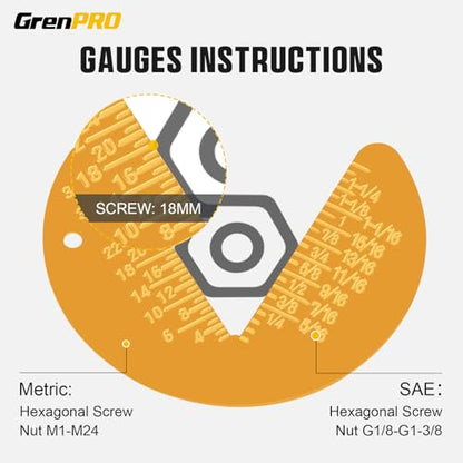 GRENPRO Ratcheting Wrench Set, Combination Wrench Set, 22-Piece SAE & Metric and Standard, 72Th Long Open End, 1/4" to 3/4" & 6-18mm, Organizer With Roll Up Pouch, CR-V Socket Mechanic Hand Tools Sets - style: 22PCS Ratcheting Wrench Set Metric&SAE