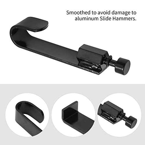 MDEOOSKY Car Dent Repair Tool Puller Hook Horn Couplers for Door and Fender Repair Car Edge with Slide Hammers Hand Tools