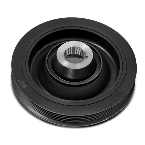 A-Premium Engine Harmonic Balancer Crankshaft Pulley Compatible with Honda Accord 1998-2002, Odyssey 1998 & Isuzu Oasis 1998-1999 & Acura CL 1998-1999, L4 2.3L, Replace# 13810PAAA01, 13810PEA007
