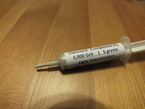 TechDiamondTools Kit of 3 Diamond Lapping Paste Polishing Compound USA Made 400 600 1050 Grit Lapidary Paste for Rock Glass Metal in Three Concentrations of Diamond Powder (Medium 25% Concentration) - style: Medium 25% concentration