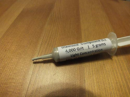 TechDiamondTools Kit of 3 Diamond Lapping Paste Polishing Compound USA Made 400 600 1050 Grit Lapidary Paste for Rock Glass Metal in Three Concentrations of Diamond Powder (Medium 25% Concentration) - style: Medium 25% concentration