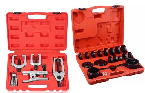 DAYUAN 5pcs Professional Front End Service Tool Bundle with 23pcs FWD Front Wheel Drive Bearing Removal Tool