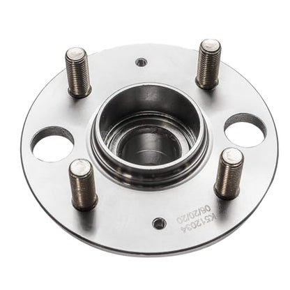 Detroit Axle - Pair Rear Wheel Bearing and Hubs Assembly with 4-Lug for Honda Civic 1992-1995/1999-2000, Civic del Sol 1993-1997 & Acura Integra 1994-1997, with Rear Disc, 512034 - style: 512034DA x2/Pair