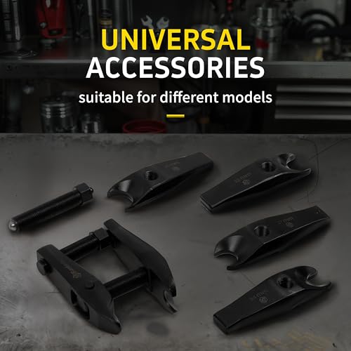 Kuntech Ball Joint Separator Kit, Heavy Duty Tie Rod Removal Tools Compatible with BMW Benz, Ball Joint Removal Tools 22mm 24mm 27mm 32mm 36mm