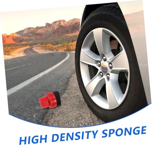 Ciieeo Tire Shine Applicator Sponge Pad Set High Density Waxing Tool for Cars Handheld Tire Dressing and Polishing Kit for Auto Detailing and Wheel Care