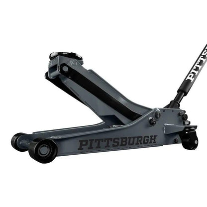 3 Ton Heavy Duty Ultra Low Profile Steel Floor Jack with Rapid Pump Quick Lift