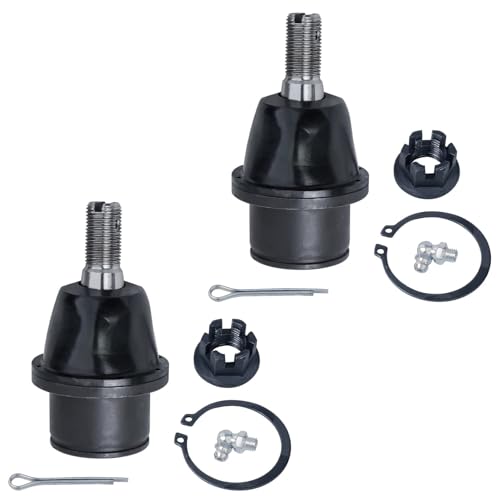 Detroit Axle - 4WD Front Struts Ball Joints for Ford 2004-2008 F-150, 2006-2008 Lincoln Mark LT 2 Struts with Coil Spring 2 Lower Ball Joints 2007 Replacement Suspension Kit - size: 4QS42850/ Big strut kit