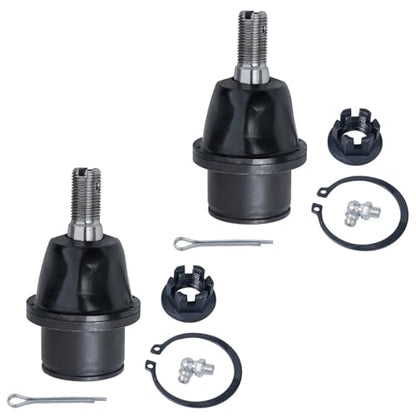 Detroit Axle - 4WD Front Struts Ball Joints for Ford 2004-2008 F-150, 2006-2008 Lincoln Mark LT 2 Struts with Coil Spring 2 Lower Ball Joints 2007 Replacement Suspension Kit - size: 4QS42850/ Big strut kit
