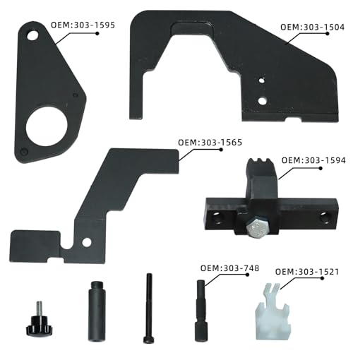 DPTOOL Engine Camshaft Timing Lock Tool Set for Jaguar/Land Rover Evoque 2.0T /Ford 2.0 2.3T SCTi Ecoboost Ti-VCT Mondeo Focus Mustang 303-1565 303-1600 303-748 303-1594 303-1595 303-1521 303-1504 - size: for Ford 2.0T 2.3T before 2019
