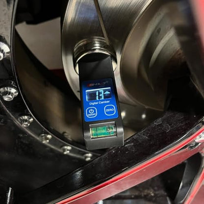 Cambers Gauge for Car Truck SUV LCD Display Wheel Alignment Tool Digital Alignment Tool with Horizontal Bubble Magnetic Base Gauge