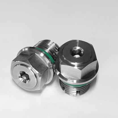 M14.1-1.5x15 Large Backpack Oil Drain Plug,Backpack Style Oil Drain Plug with Magnet,Stainless Steel Self Tapping Oil Pan Thread Repair Kit.