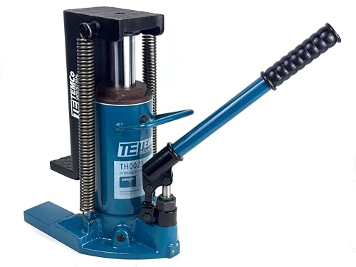 TEMCo Hydraulic Container/Machine Toe Jack (5-10 Ton) Lift Capacity TH0023 - size: 5 Ton Toe / 10 Ton Top Capacity