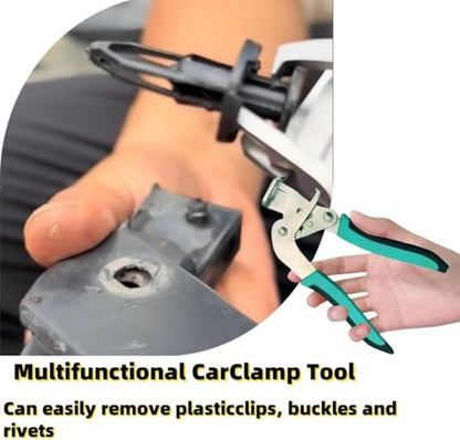 Car Clip Pliers and Disassembly Tools, New Efficient Multi-Functional Automotive Snap Pliers,Easy to Remove Fasteners, Clips, Buckles, and Rivets, Open The Panels Effortlessly Without Damage (1PCS)