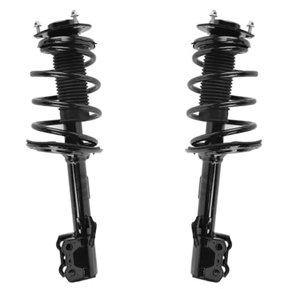Detroit Axle - 4pc Front Struts Sway Bars for Toyota 10-13 Highlander | 10-15 Lexus RX350 RX450h, Complete Strut with Coil Spring Assembly Sway Bar End Links Suspension Struts Shocks Replacement - size: 4QS50005/ sway kit