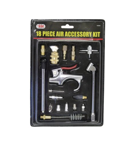 IIT 10040 Pneumatic Air Compressor Accessory Kit, 18Piece,