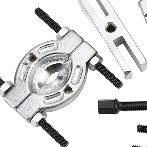 Professional Bearing Puller Kit Heavy Duty 9pc Bearing Separator Removal Tool Set with Storage Case for Automotive Wheel Hubs Axle Shafts Mechanics Metal Construction Durabl