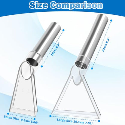 Happy Tree Universal Fit All Shop Vacs with 2-1/2" and 1-7/8" and 1-1/4" Adapters, Large 7-1/2" Extraction Accessory for Upholstery & Carpet Cleaning and Auto Detailing, Shop Vac Extractor Attachment - size: Large