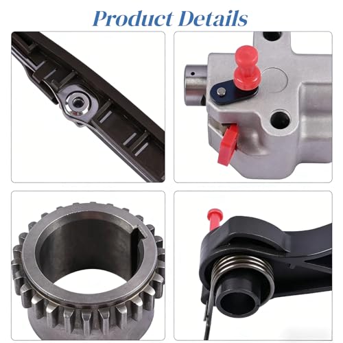 3.5L Timing Chain Kit for Nissan Pathfinder Infiniti QX60 2017-2024 V6 VQ35DD Engine Timing Chain Set with Timing Tool Box 130286KA0A 130286KA1B
