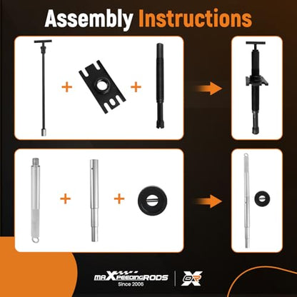 maXpeedingrods Engine Alignment Tool & Gimbal Bearing Puller Set Removal Kit for Mercruiser AlphaAlpha 1, MR, Bravo, OMC, Volvo