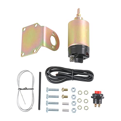 JDMSPEED 60 Pound Shaved Door Handle Trunk Solenoid Popper Kit Street Rod Design to Pop Open The Toughest Doors, Hoods and Trunks 60lb - size: 60lb