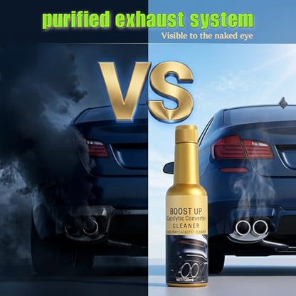 Catalytic Convertor Cleaner, Auto Parts Engine, Catalytic Converter Cleaner, Exhaust System Pipe Carbon Removal Cleaner Treatment Additive Oil, Fuel Injector Cleaner Oil Additive (2Pcs*120ml) - color: 2Pcs Catalytic Convertor Cleaner