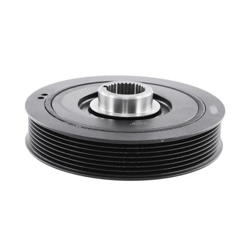 A-Premium Engine Harmonic Balancer Crankshaft Pulley Compatible with Acura RSX 02-06, TSX 04-08 & Honda Accord 03-05, Civic 02-11, CR-V 02-06, Element 03-06, DOHC L4 2.0L 2.4L, Replace# 13810PNA003
