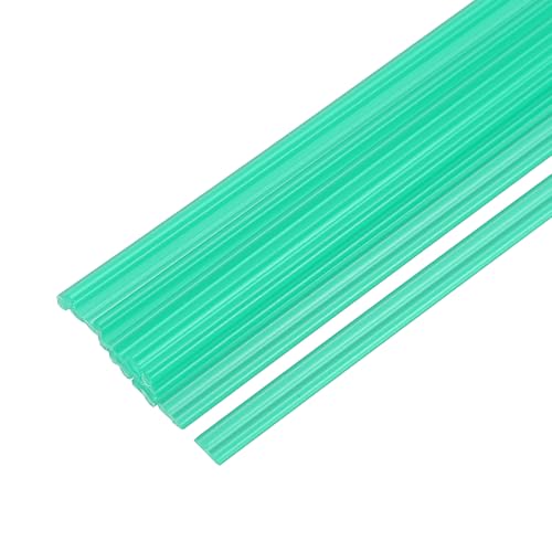MECCANIXITY 10pcs 13 Inch Plastic Welding Rods PP Welding Strips Welder Rods for Car Bumper, Kayak Repair, Plastic Welder, Green - color: Green, size: 13 Inch